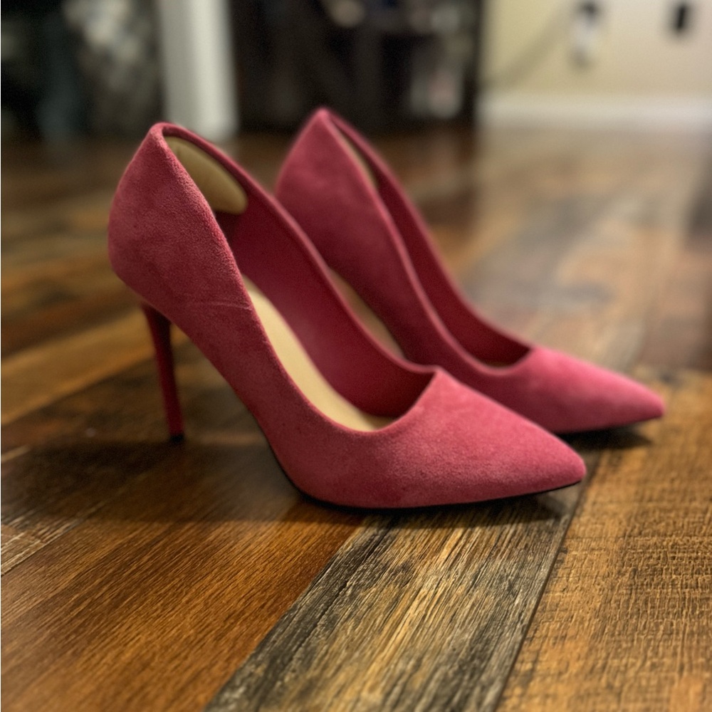 Hot Pink Pumps Size 6